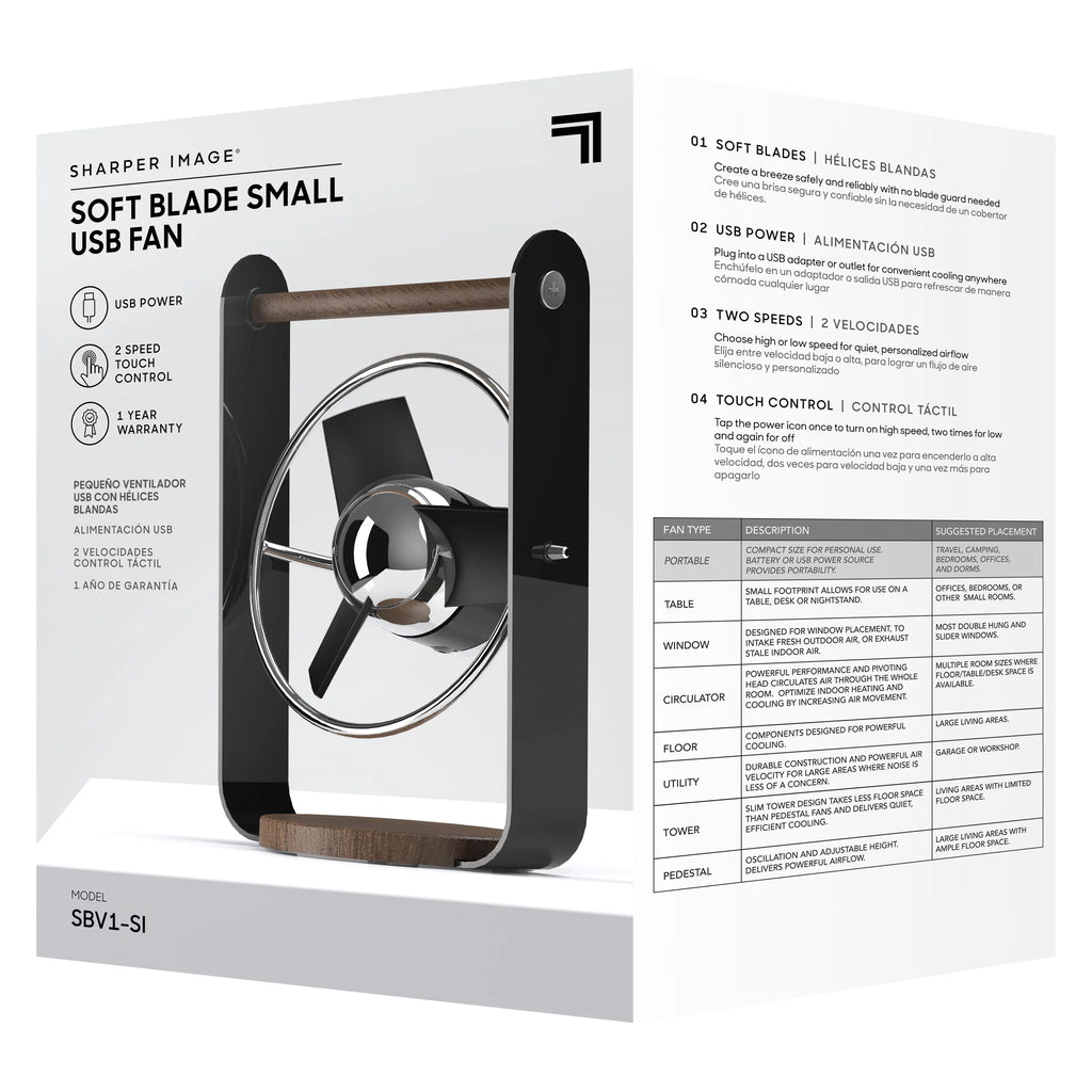 Desktop Fan, 8 Inch, Black a7