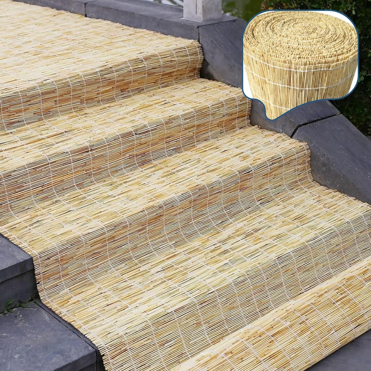Bamboo Garden Fence Roll 4ft x 16.4ft k7