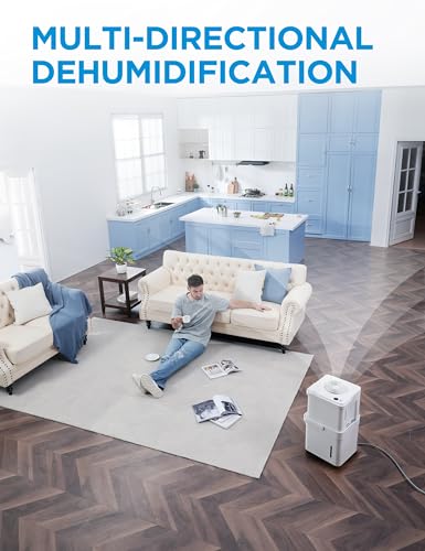 Dehumidifier for Basement with Drain Hose k7