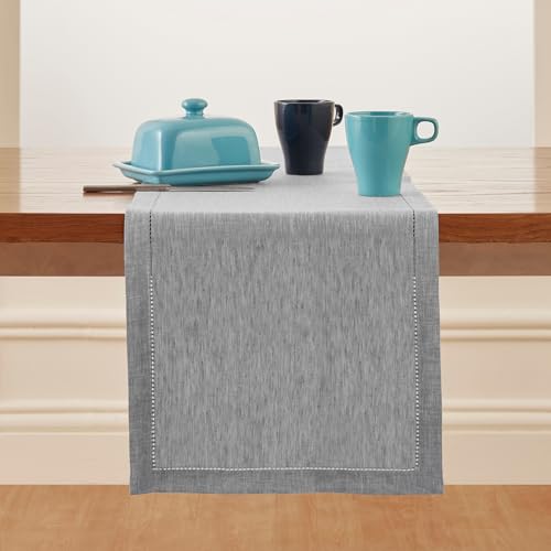 Linen Chambray Table Runner 120 Inches x7
