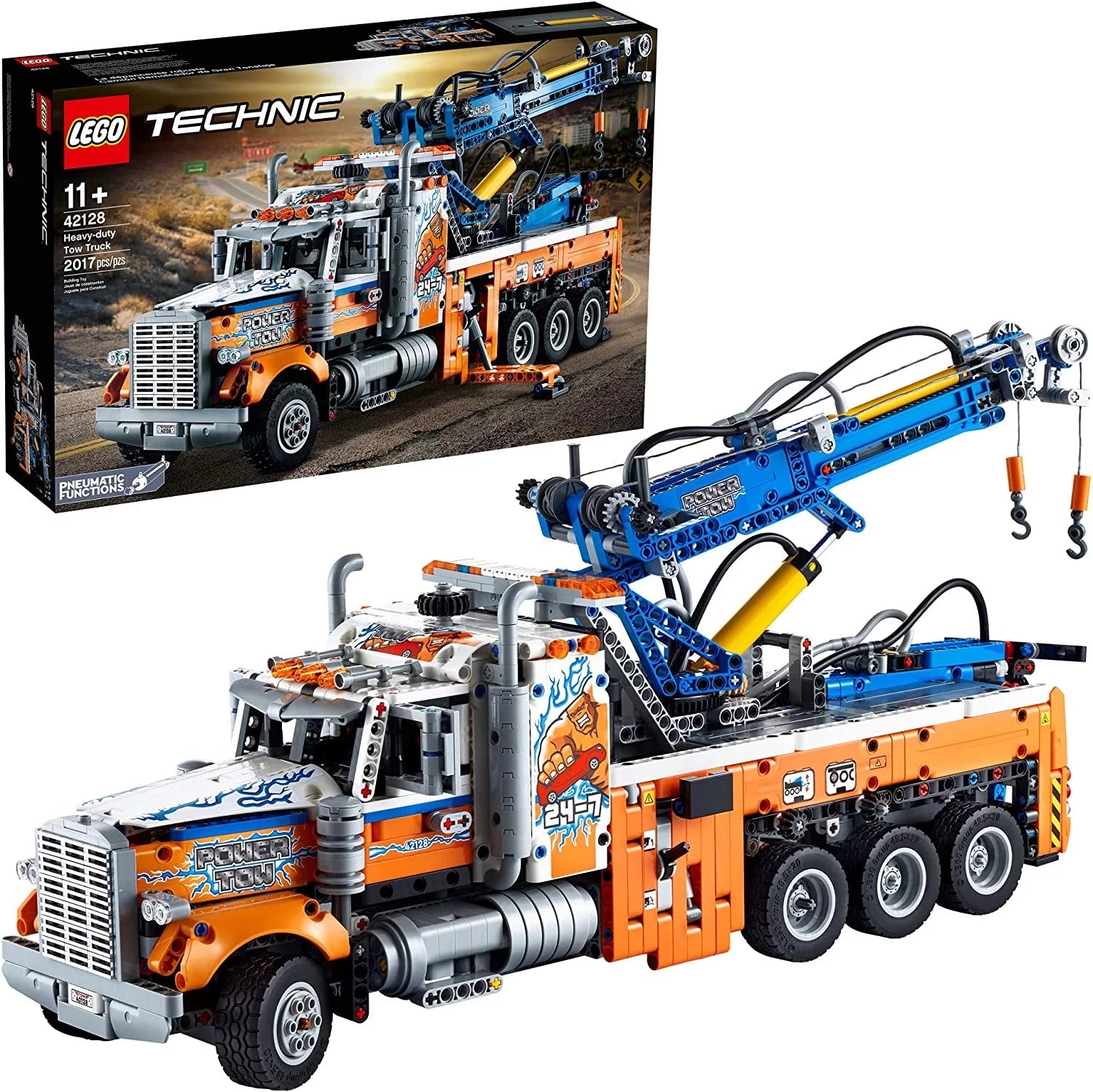 LEGO Technic Heavy-Duty Tow Truck 42128 with Crane - Radiant Selections
