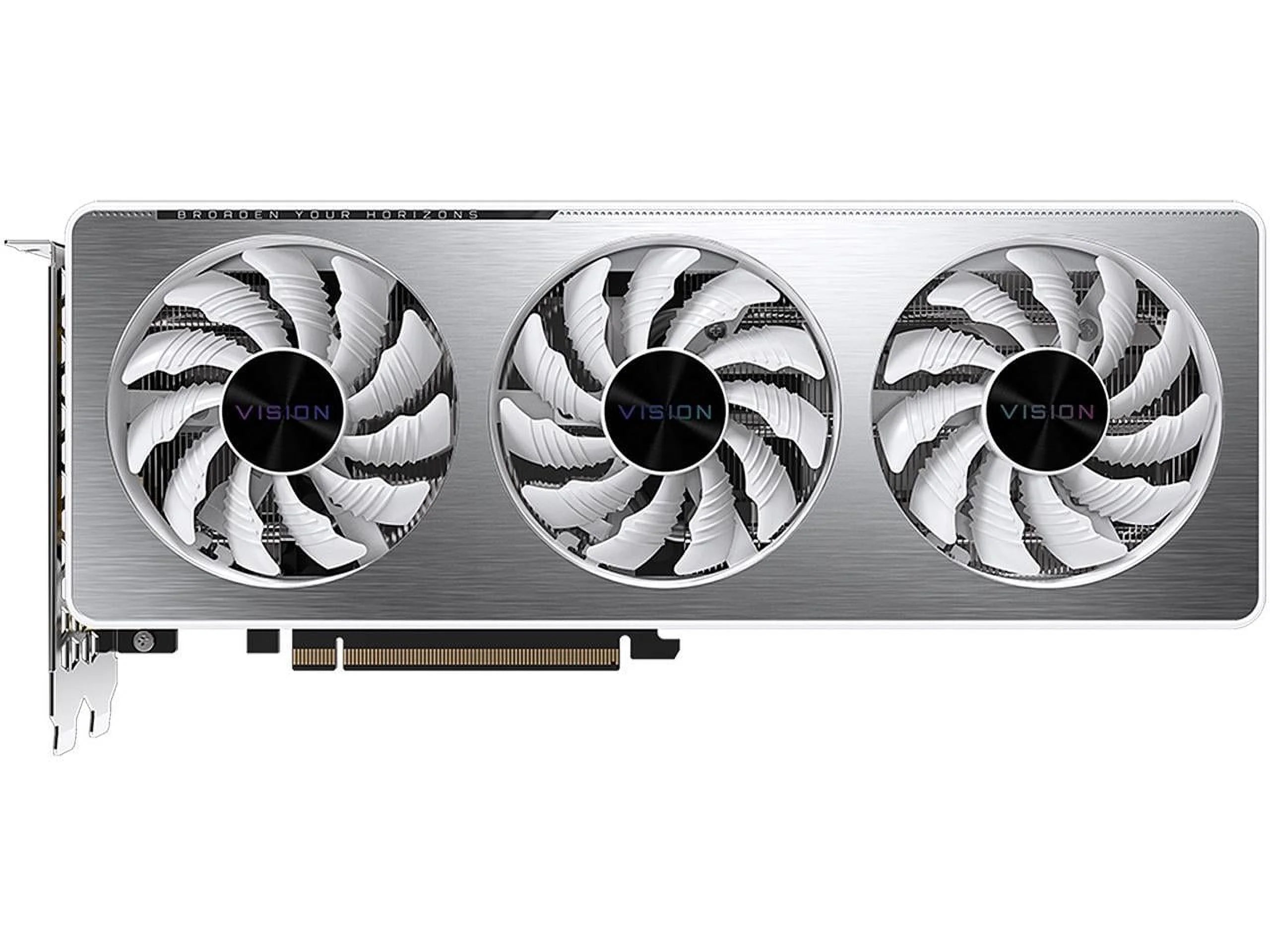 GIGABYTE Vision OC GeForce RTX 3060 12GB GDDR6 PCI Express 4.0 ATX Video Card GV-N3060VISION OC-12GD (rev. 2.0) (LHR)