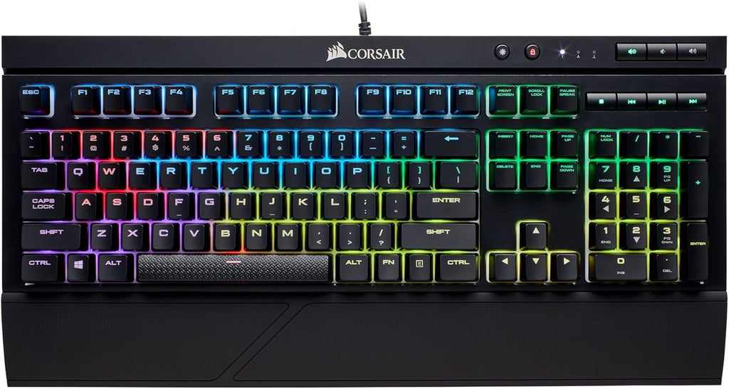 Mechanical Gaming Keyboard RGB Backlit Cherry MX Red Switch Black k7