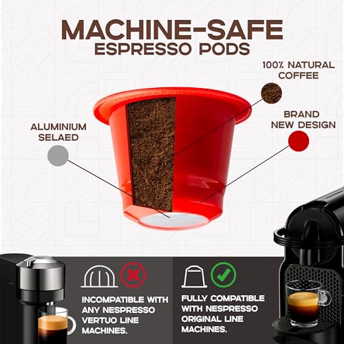 Espresso Pods Variety Pack 100 Count A7