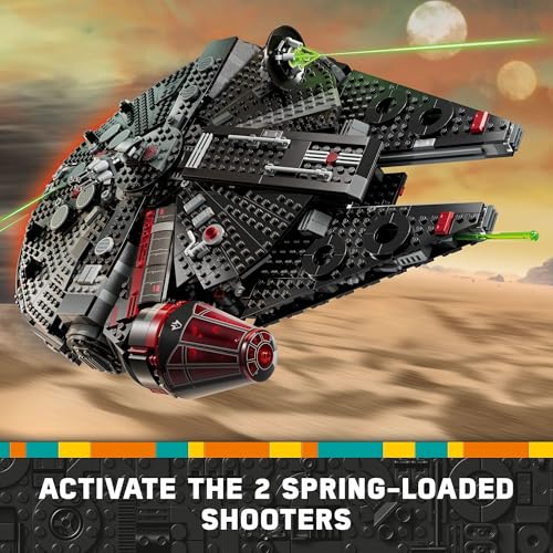 LEGO Star Wars Dark Falcon Buildable Starship Toy Set 6 Minifigures 7k