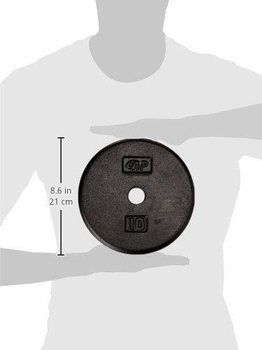 Weight Plate 25 lb Black 7k