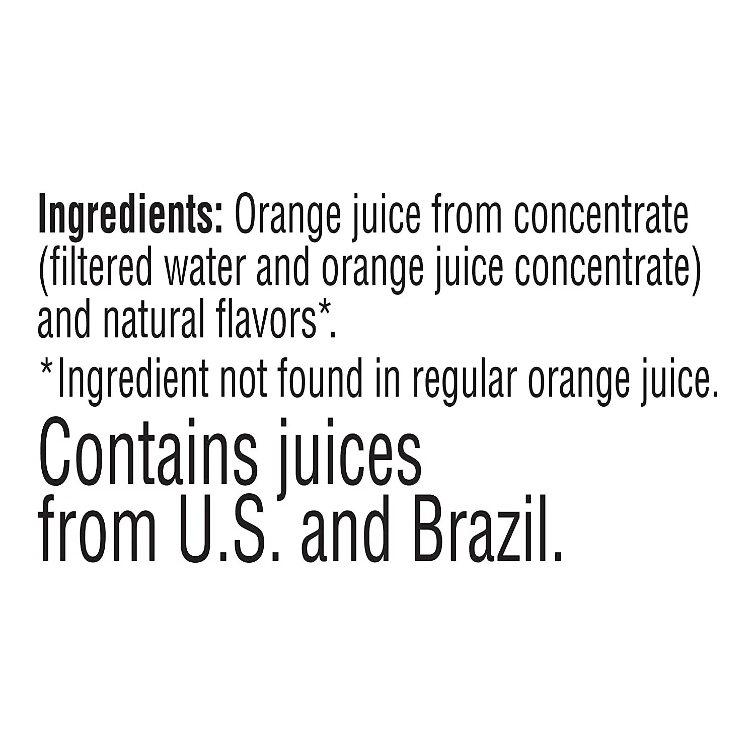 Orange Juice 10 oz Bottles Pack of 24 k7