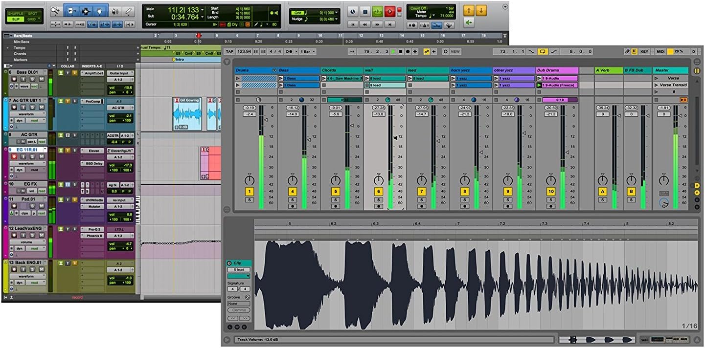 USB Audio Interface Studio Bundle with Monitors and Cables k7