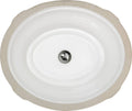 American Standard 0484.000 Estate 19-1/8x22 Undermount Fireclay Bathroom Sink With, Linen