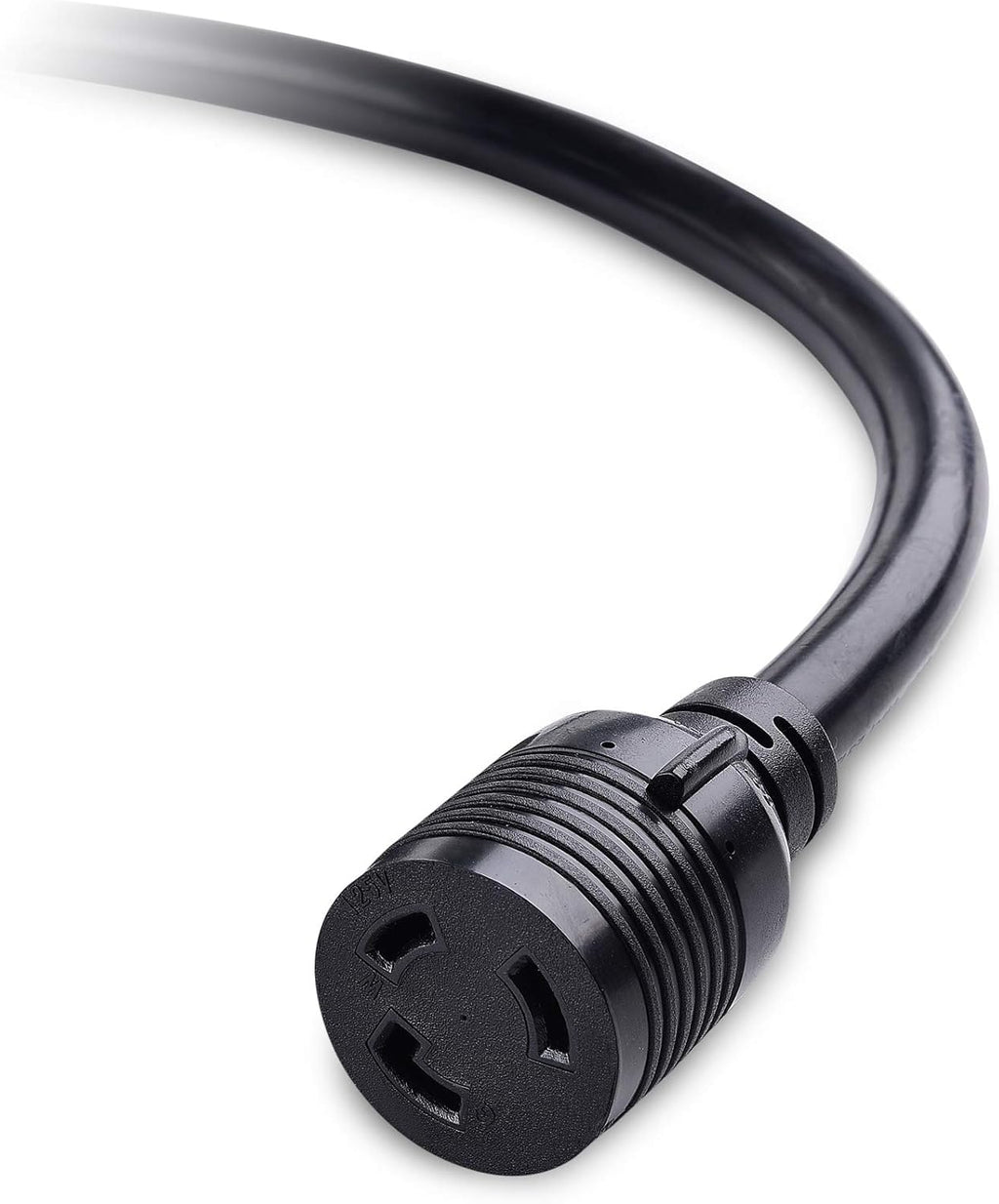 30 Amp Locking Generator Extension Cord 25 ft with Carry Strap k7