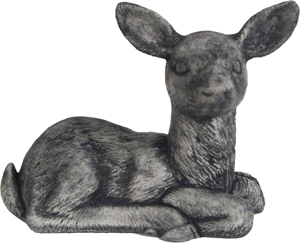 Concrete Deer Statue Garden Decor K7m