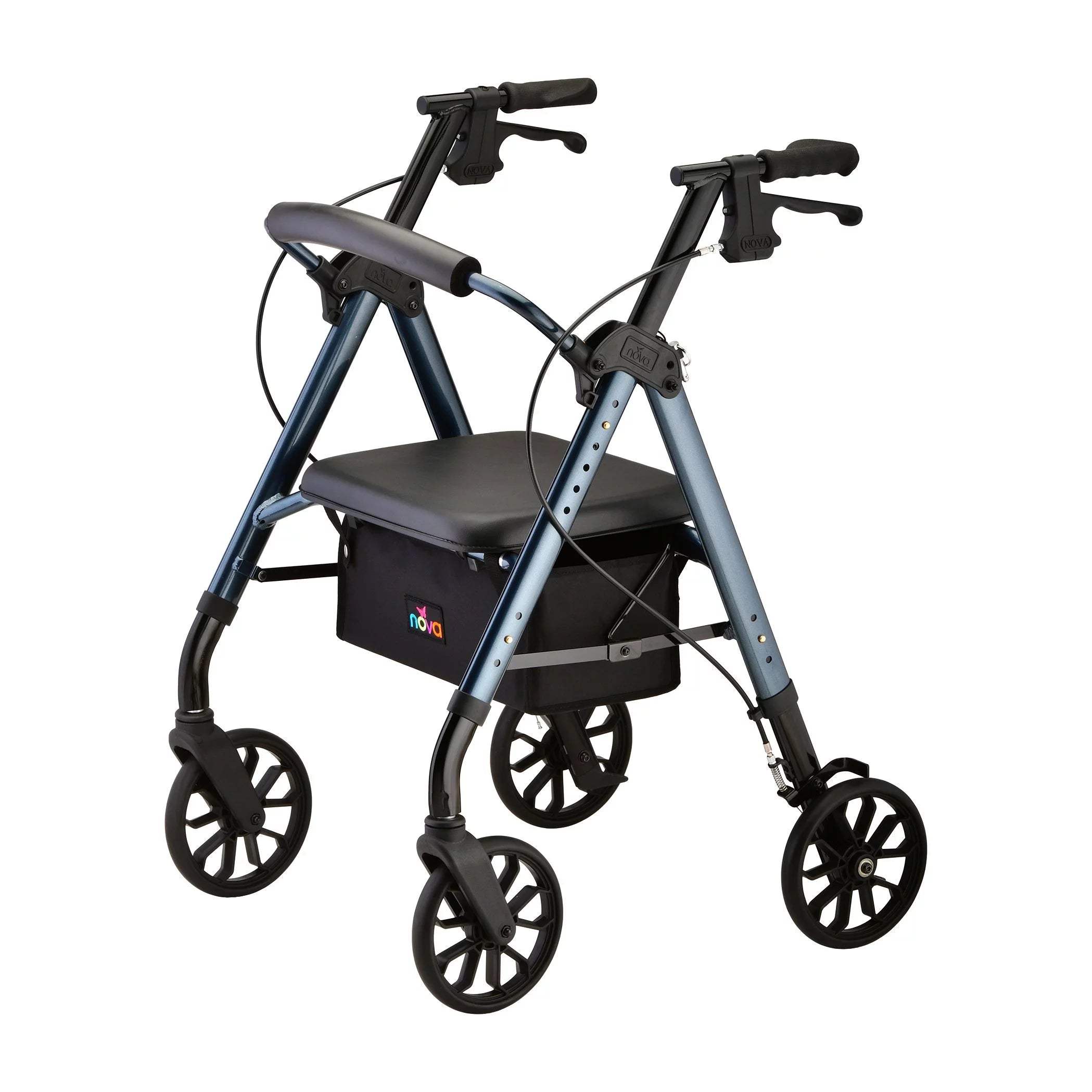 Aluminum Rollator with 8 Inch Wheel k7