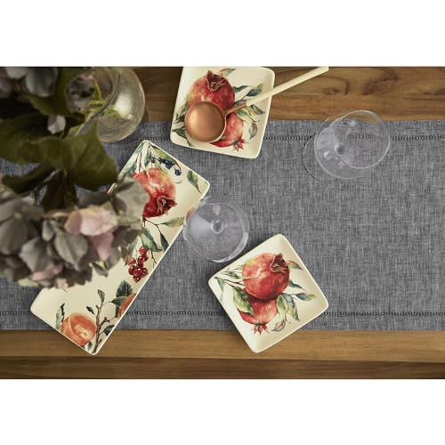 Linen Chambray Table Runner 120 Inches x7