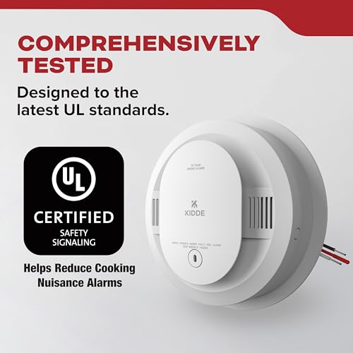 Smoke Detector with Battery Backup and LED Alerts k7