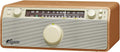 Sangean WR-12BT AM/FM/Bluetooth/AUX-In Stereo Analog Wooden Cabinet Radio (Dark Walnut)