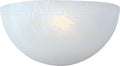 Maxim 20585MRWT Essentials Wall Sconce 1-Light 60 Total Watts, White