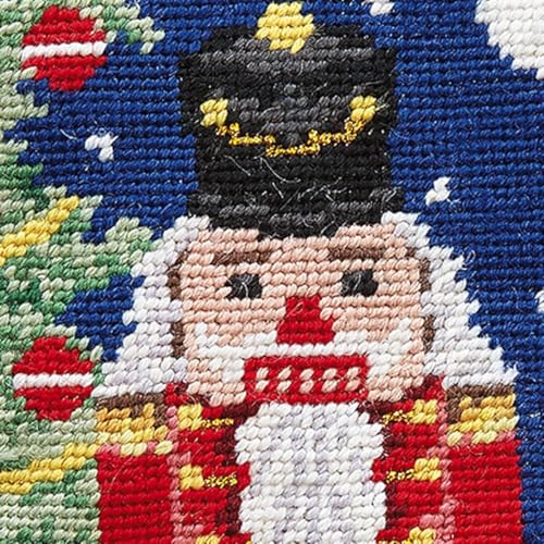 Personalized Christmas Needlepoint Stocking 100% Wool A7