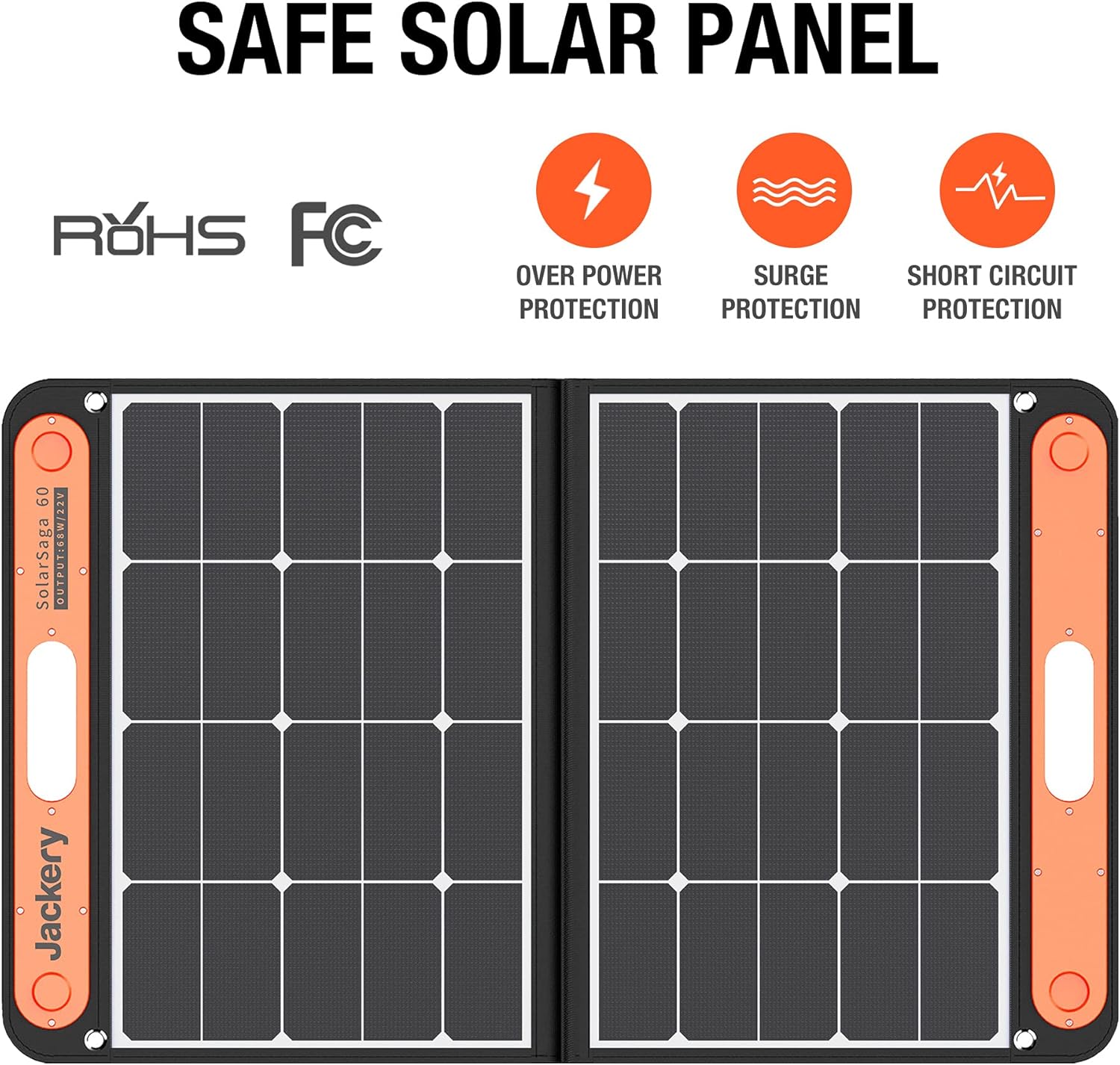 Solar Panel 60W Foldable Portable Charger a7
