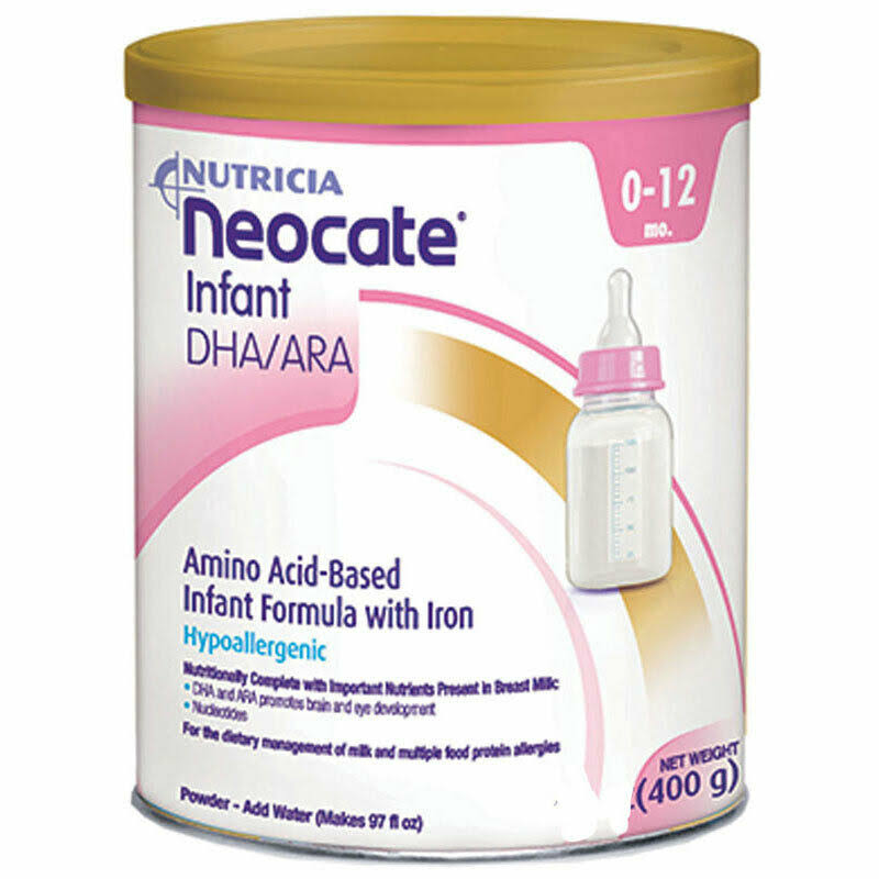 Neocate Infant DHA Ara Powder 14.1 oz k7