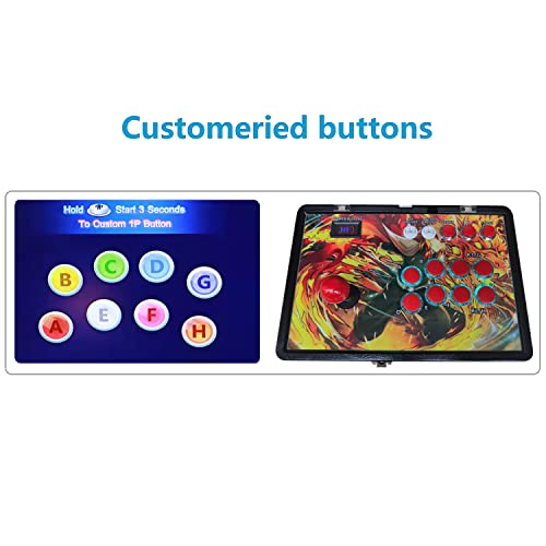 30000 in 1 Portable Arcade Console 14-inch HD Screen Retro Game Machine 7k