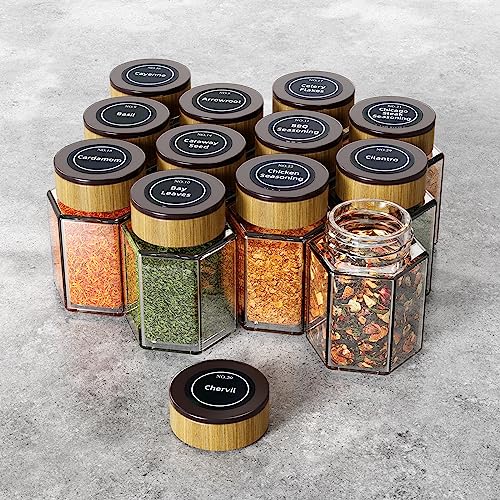 Magnetic Spice Tins with Wall Plates, Labels & Stickers a7