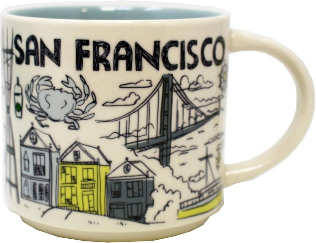 Ceramic Mug 14oz San Francisco A7