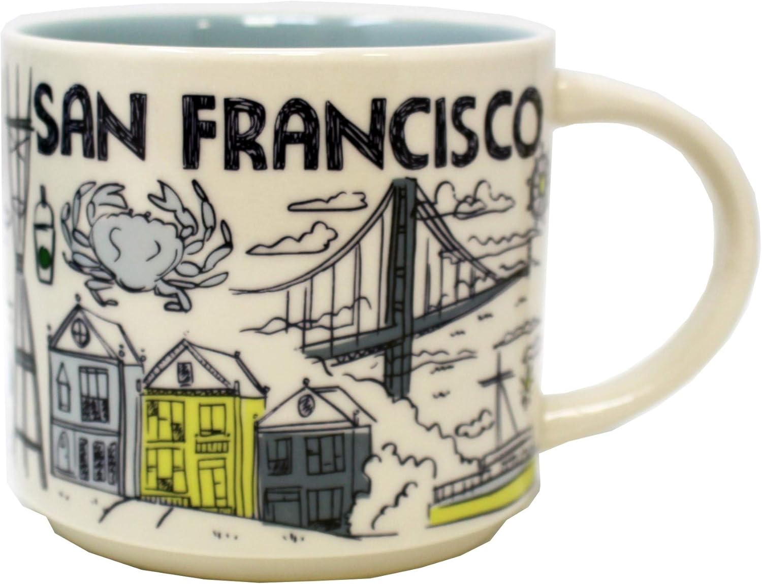 Ceramic Mug 14oz San Francisco A7