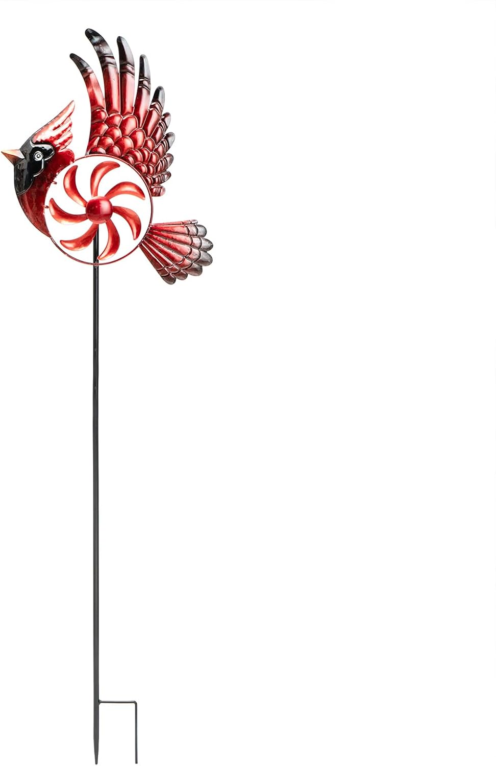 Metal Wind Spinner Outdoor Garden Decoration k7