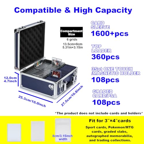 Card Storage Hard Case for Sports Cards A7