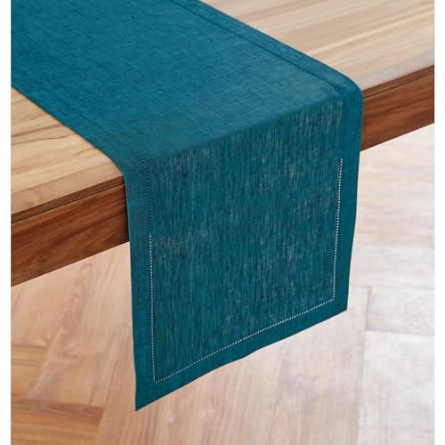 Linen Chambray Table Runner 120 Inches x7