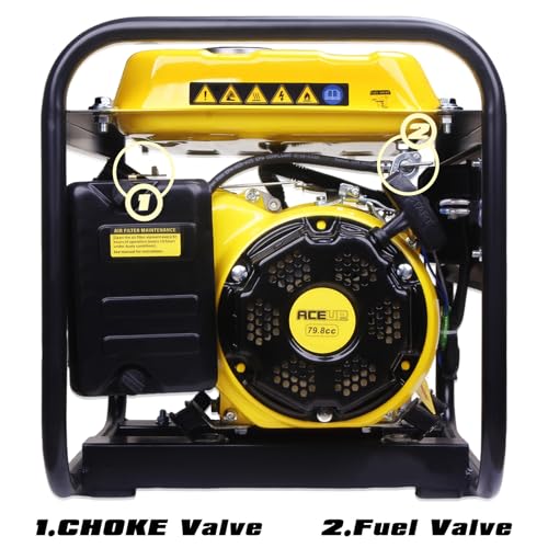 1200W Gas Powered Portable Generator for Camping Home Use A7
