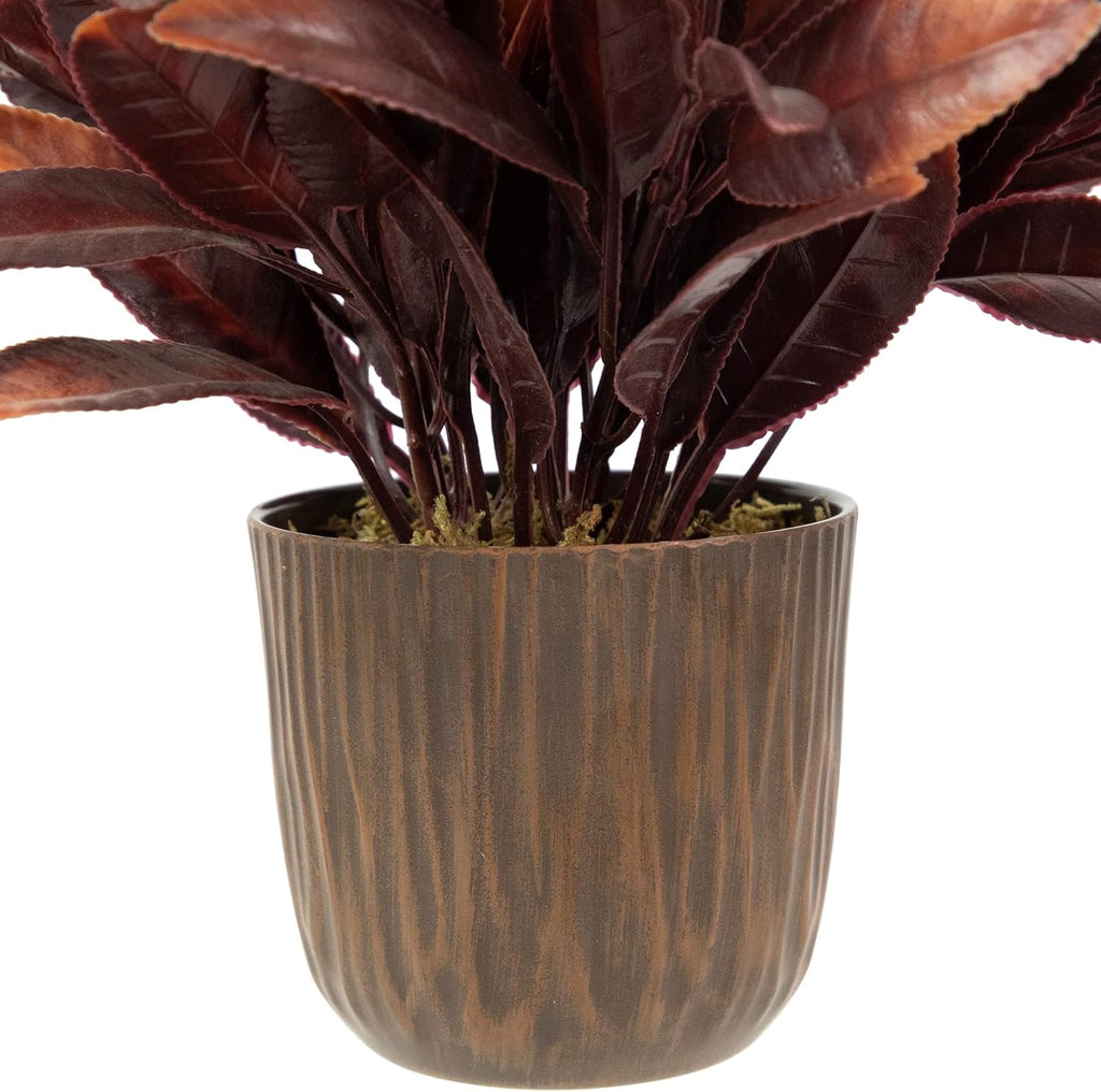 Artificial Foliage Plant in Textured Pot 7k