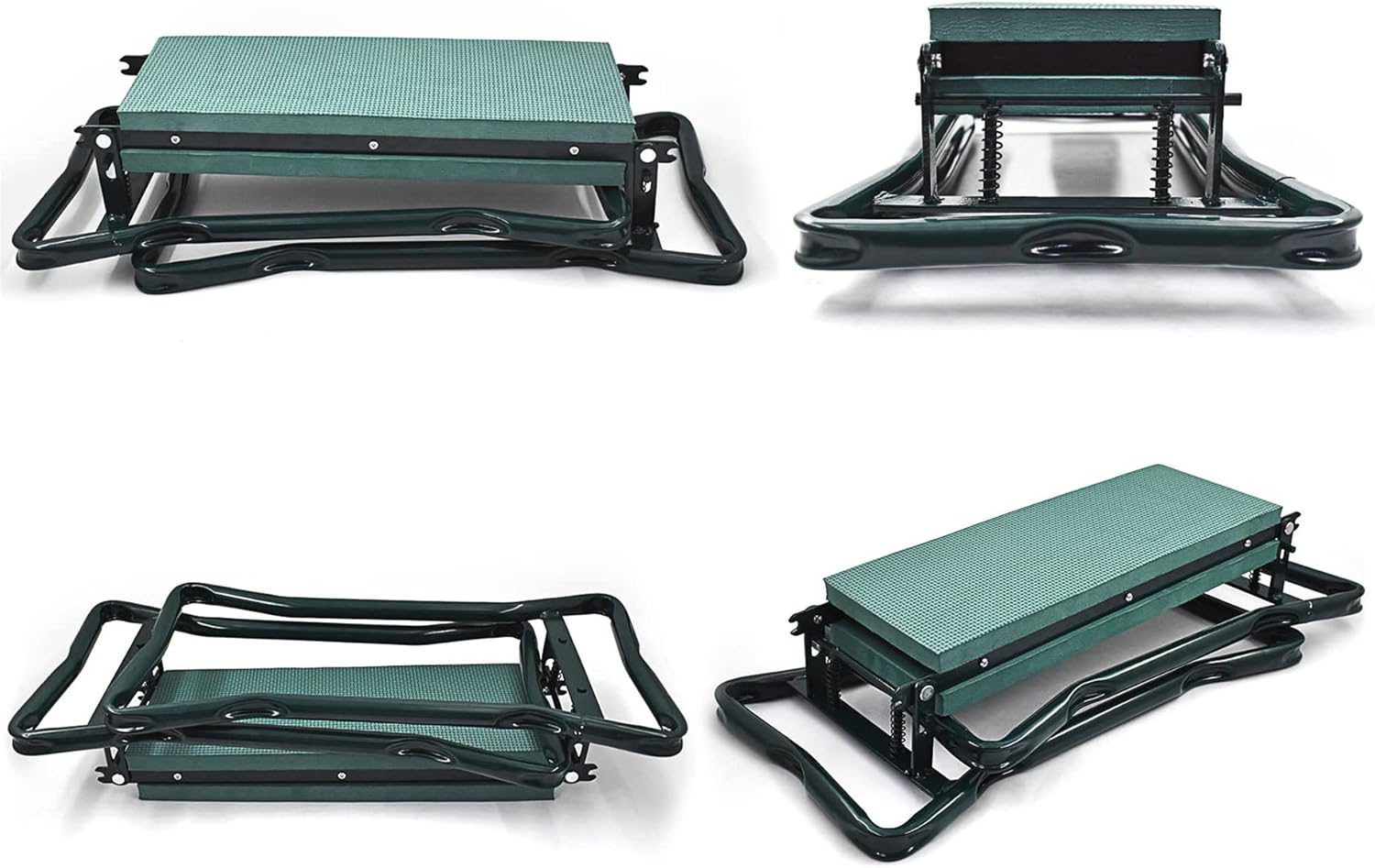 Garden Kneeler Seat Folding Stool with Tool Bag Pouch k7m