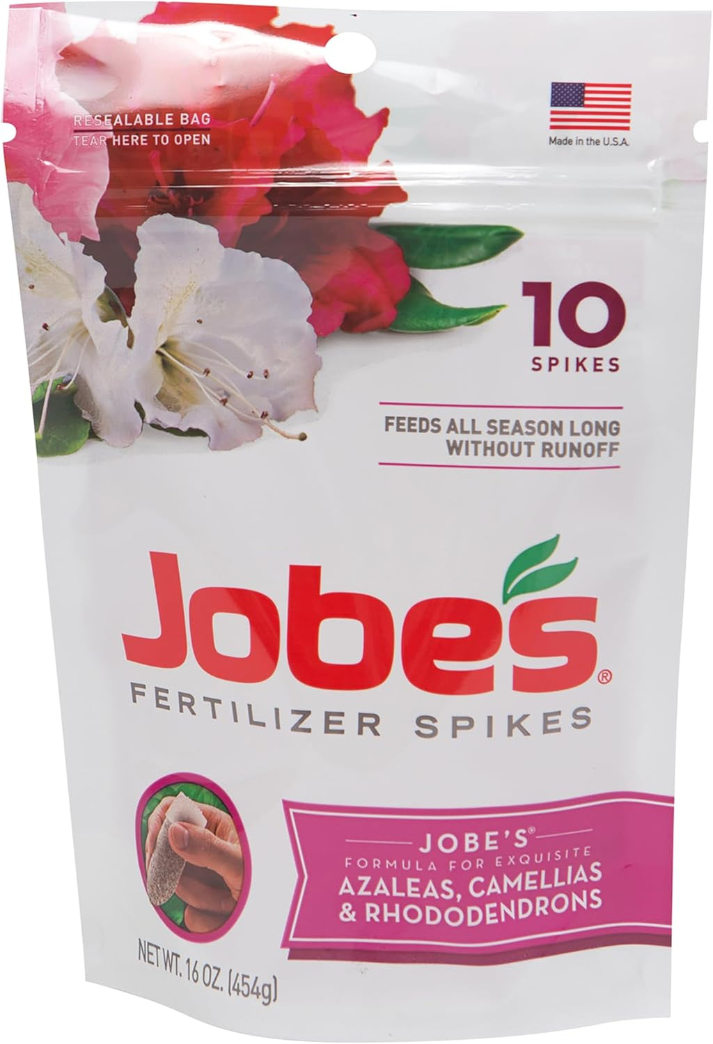 Fertilizer Spikes for Acid Loving Plants and Tomatoes 10-18 Count a7