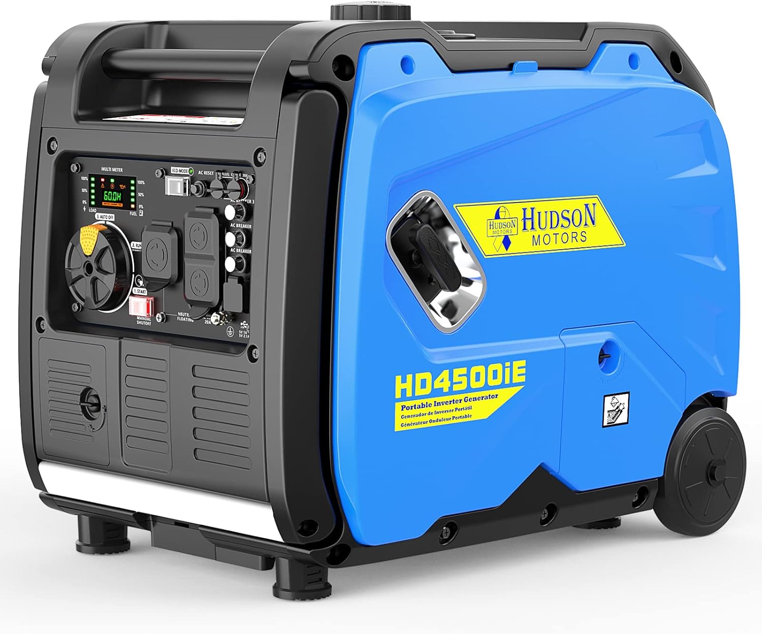 4500-Watt Portable Inverter Generator with Electric Start & Eco-Mode a7
