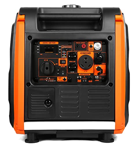Portable Inverter Generator 6800W Dual Fuel Electric Start A7