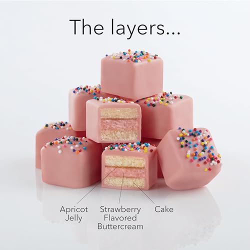 Mini Easter Petits Fours Cake Assortment 36pc A7