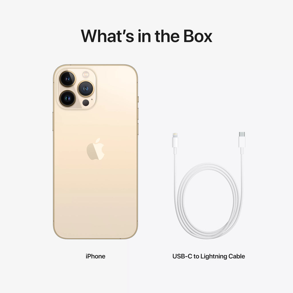iPhone 13 Pro Max 128GB Gold Prepaid Smartphone k7