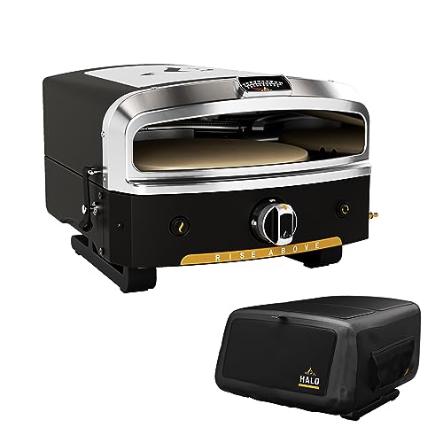 HALO Versa 16 Outdoor Pizza Oven | Rotating Stone bakes up to 16" Pizzas | Portable appliance for all outdoor kitchens