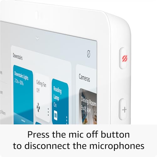 Smart home control panel with Alexa 8 inch K7
