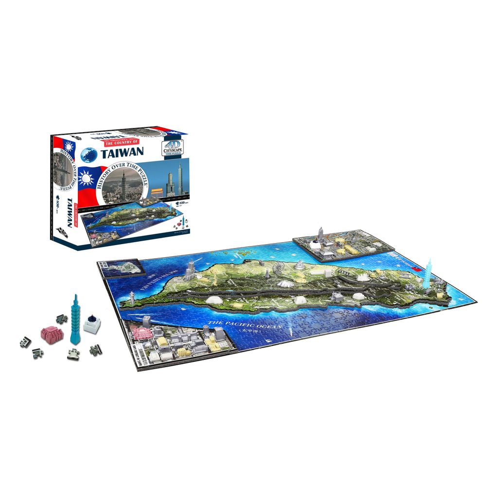 Taiwan 3D Puzzle Map A7