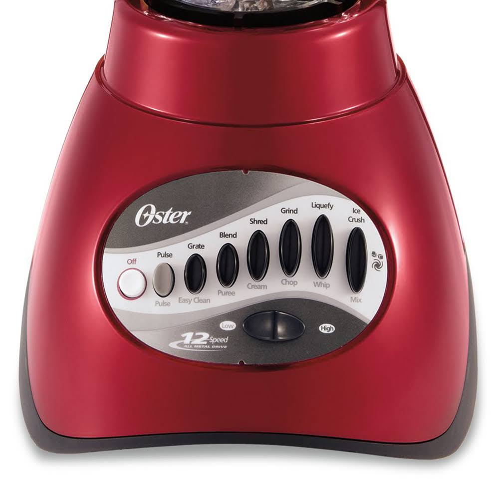 Blender 6-Cup Capacity Metallic Red k7