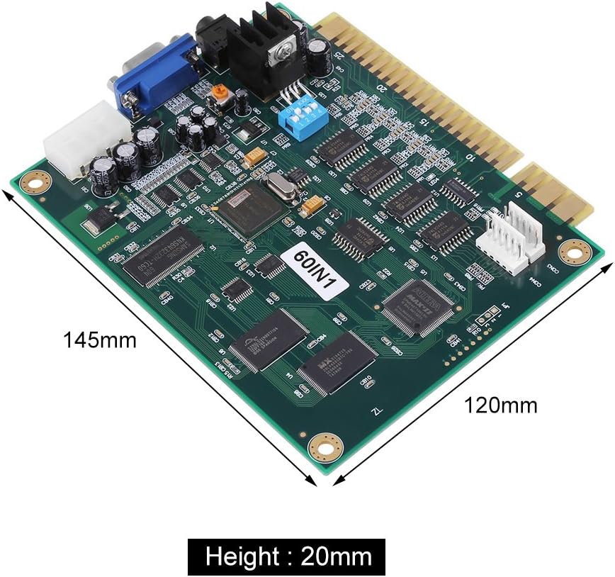 Arcade Game PCB Board with VGA/CGA Output 7k