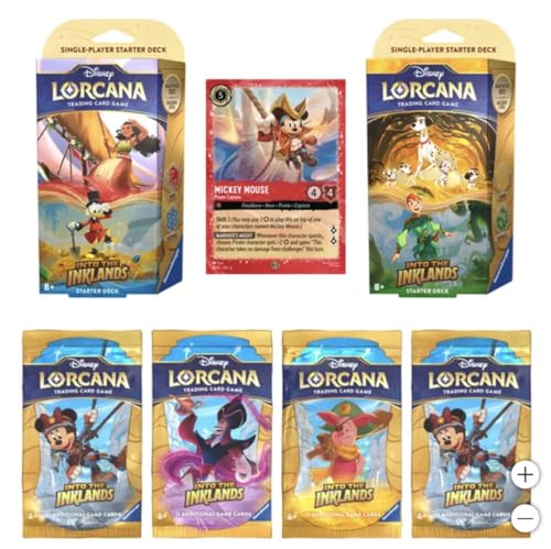 Trading Card Game with 2 Decks and 5 Booster Packs a7