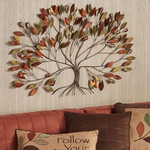 Metal Tree Wall Art Decor Large Branches Sculpture k7