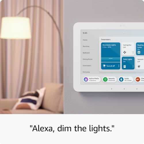 Smart home control panel with Alexa 8 inch K7