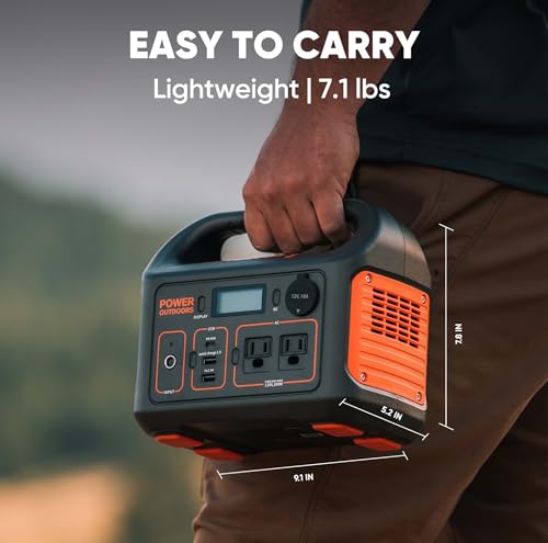 Portable Power Station 293Wh Backup Battery for Camping Travel a7