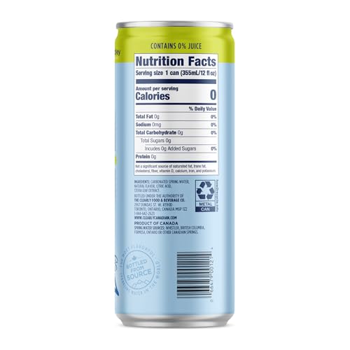Sparkling Water Variety Pack, 24 Cans a7