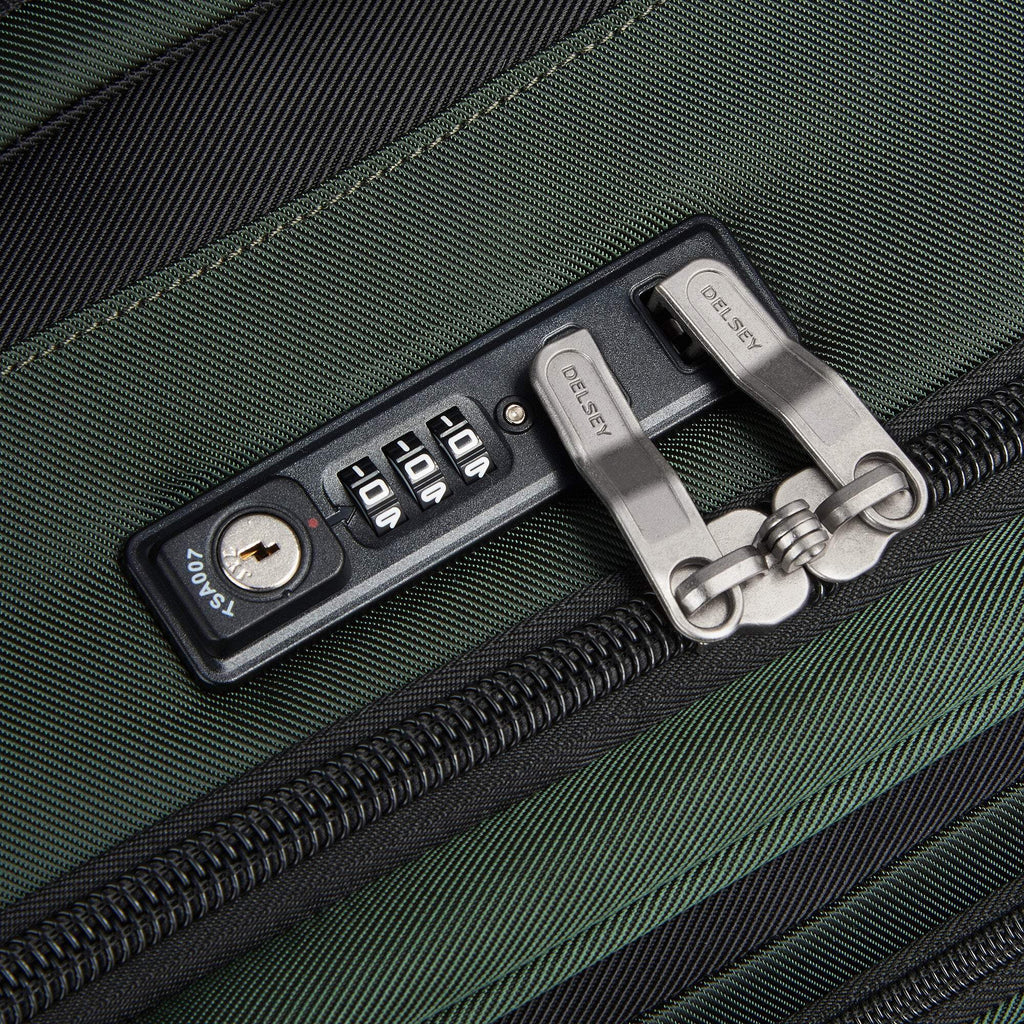 Softside Spinner Luggage 28 Inch Green k7