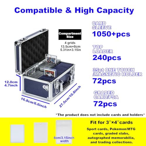 Card Storage Hard Case for Sports Cards A7